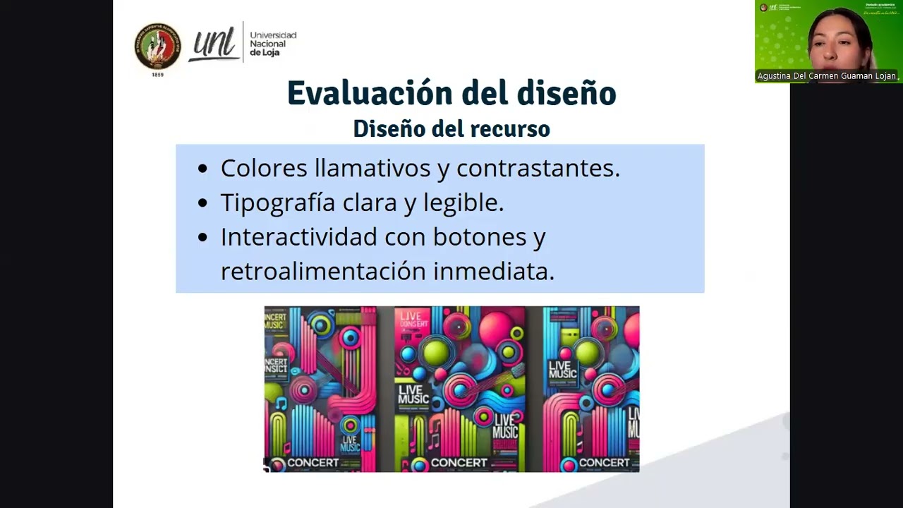 VIDEO DE DEFENSA DE ADRE SOBRE EVALUACIÓN DE RECURSOS EDUCATIVOS U3 C4