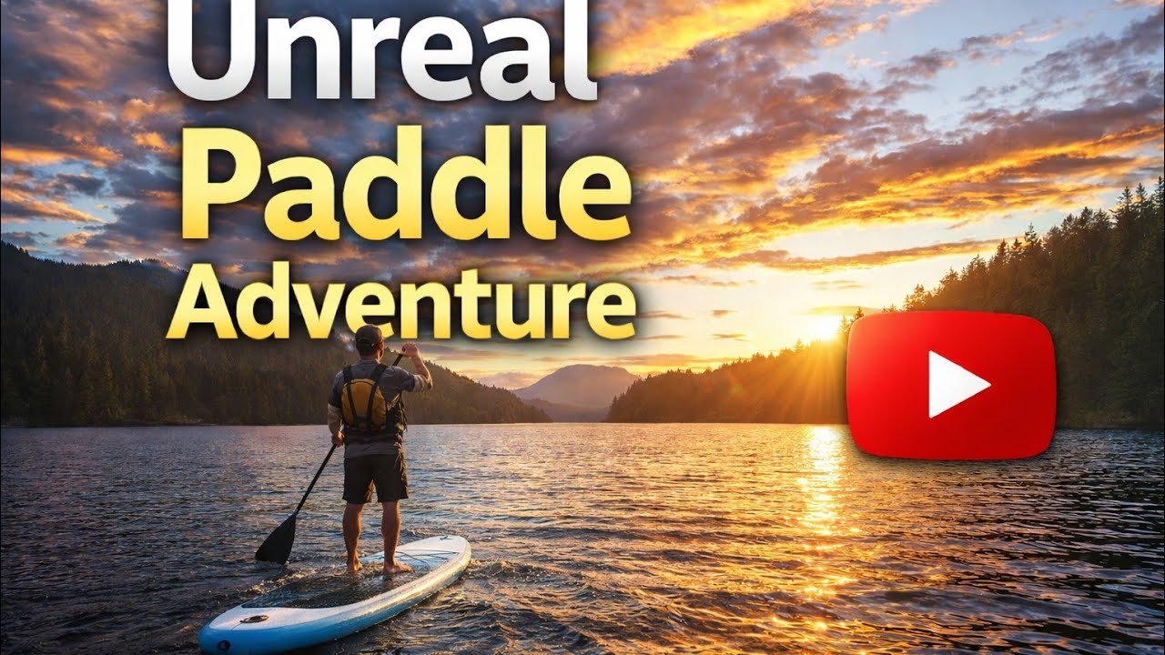 This Sunset Paddle Board Adventure Was INSANE