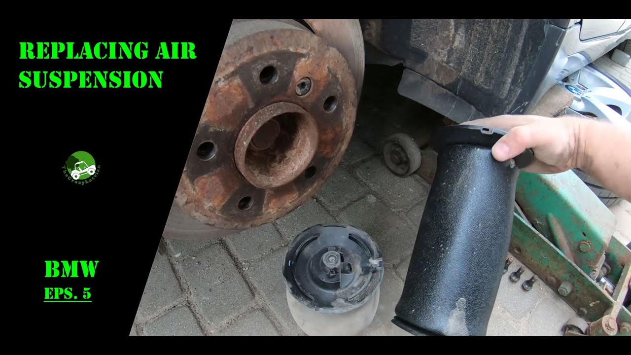Replacing air suspension | BMW 530 E61 x-drive #5