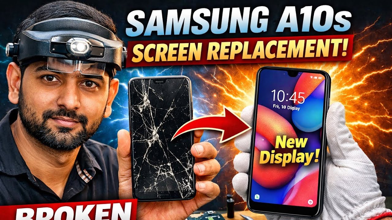 Samsung A10s mobile screen changing in meni and first vloge #mobilerepairing #samsunga10s #mobile 