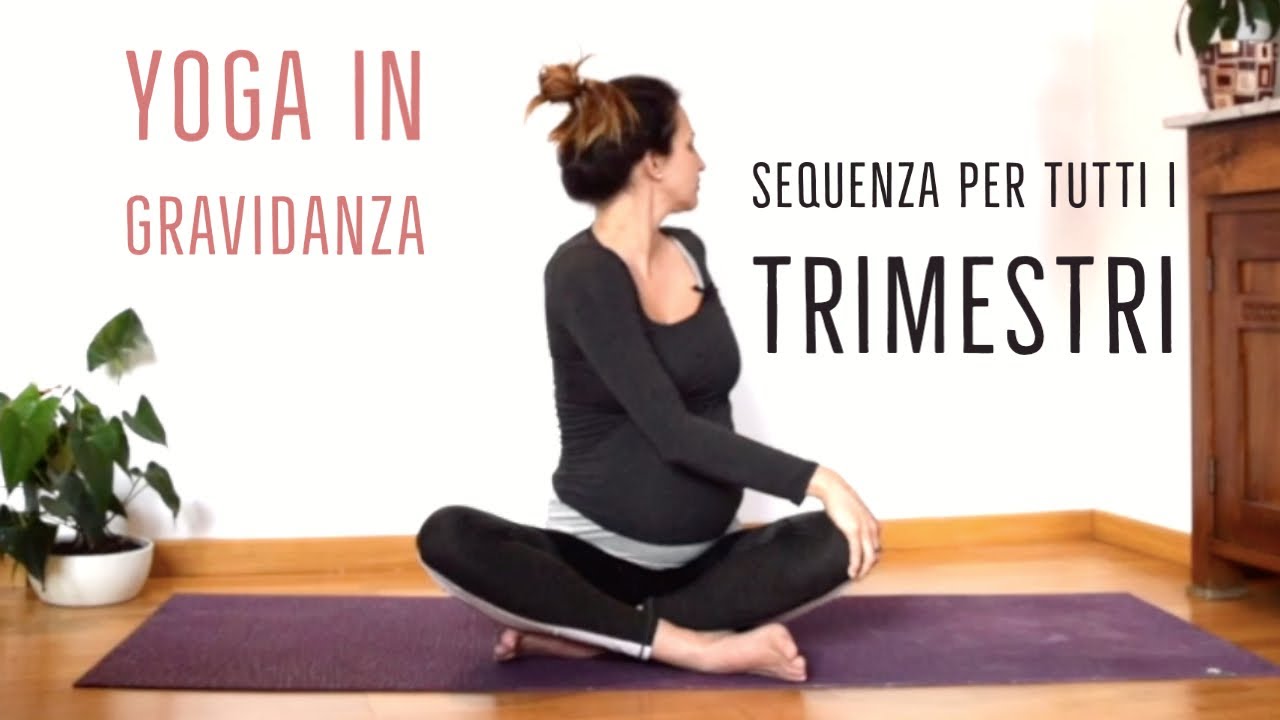 yoga in gravidanza per tutti i trimestri