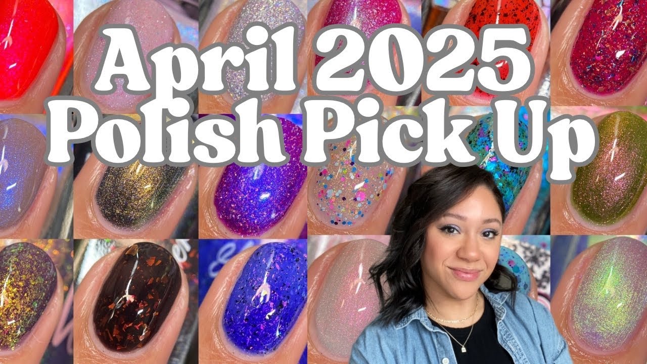 Happy 8 Years PPU!! 🥳 | Polish Pick Up April 2025 | Theme: Celebrations | Live Swatches