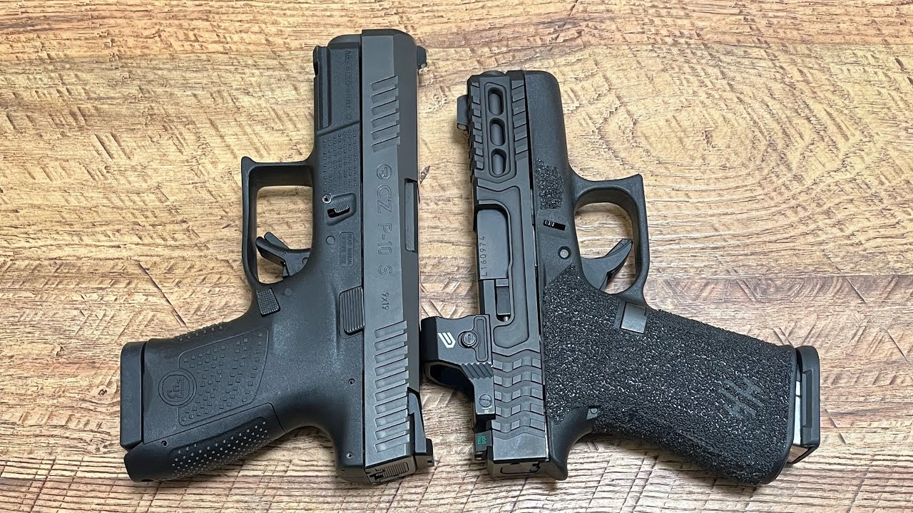 Glock 43x Vs CZ P-10S