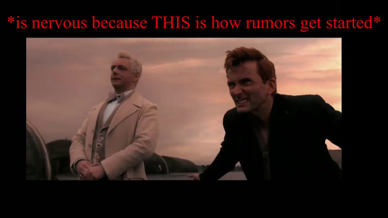 Aziraphale Being Confident & Crowley Nervous for 7 Minutes Straight