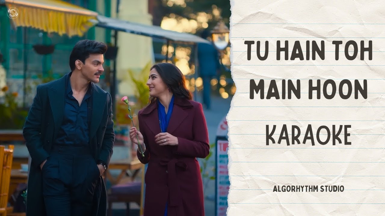 TU HAIN TOH MAIN HOON - Sky Force || Karaoke with Lyrics || AlgoRhythm Studio