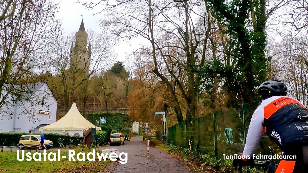 Weihnachtsrunde im Taunus: Usatal-Radweg