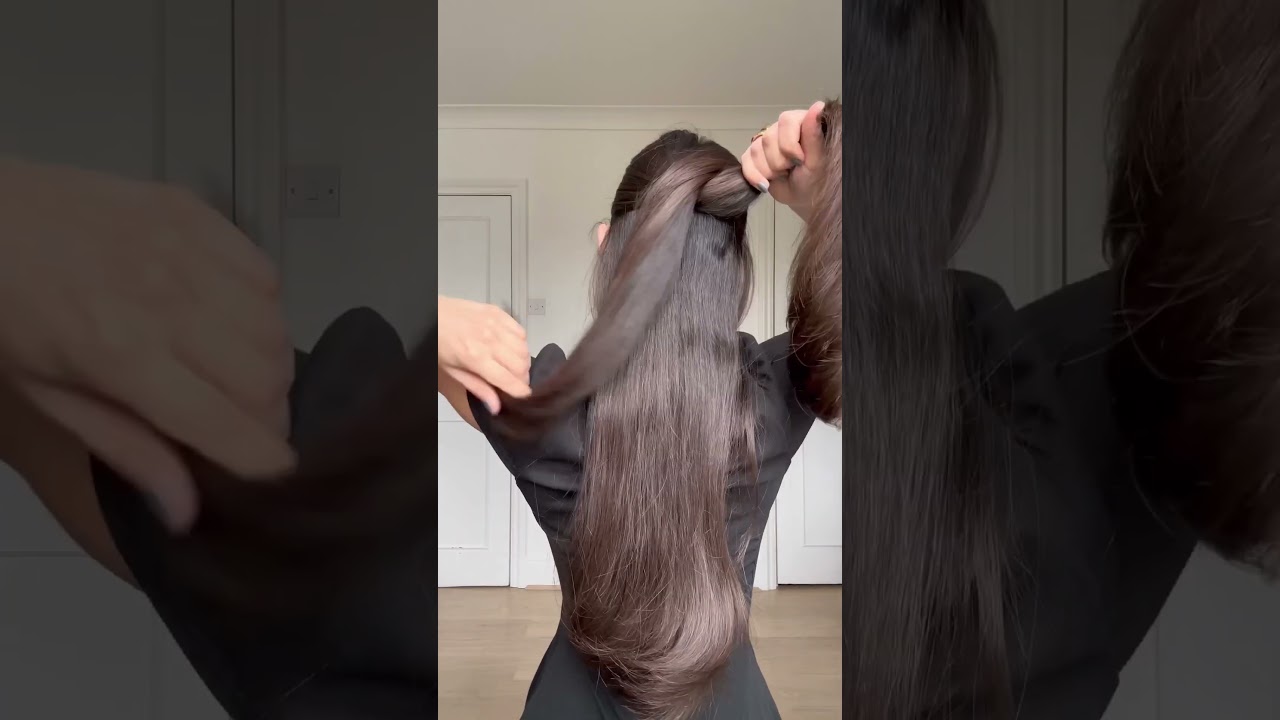 A little claw clip styling hack goes a long way #hairstyle #hair