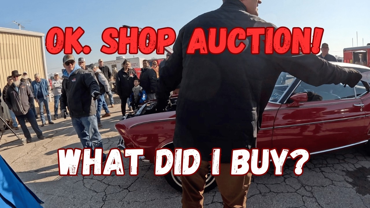 Bixby Ok Auto Shop Auction! I still don't know what all I bought?