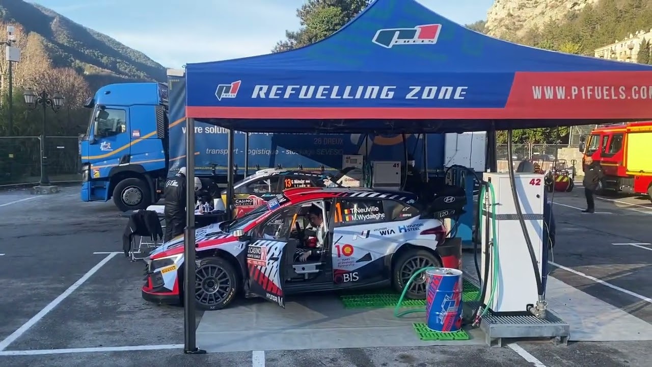 Rallye Monte-Carlo 2024 - Refueling - Puget-Theniers