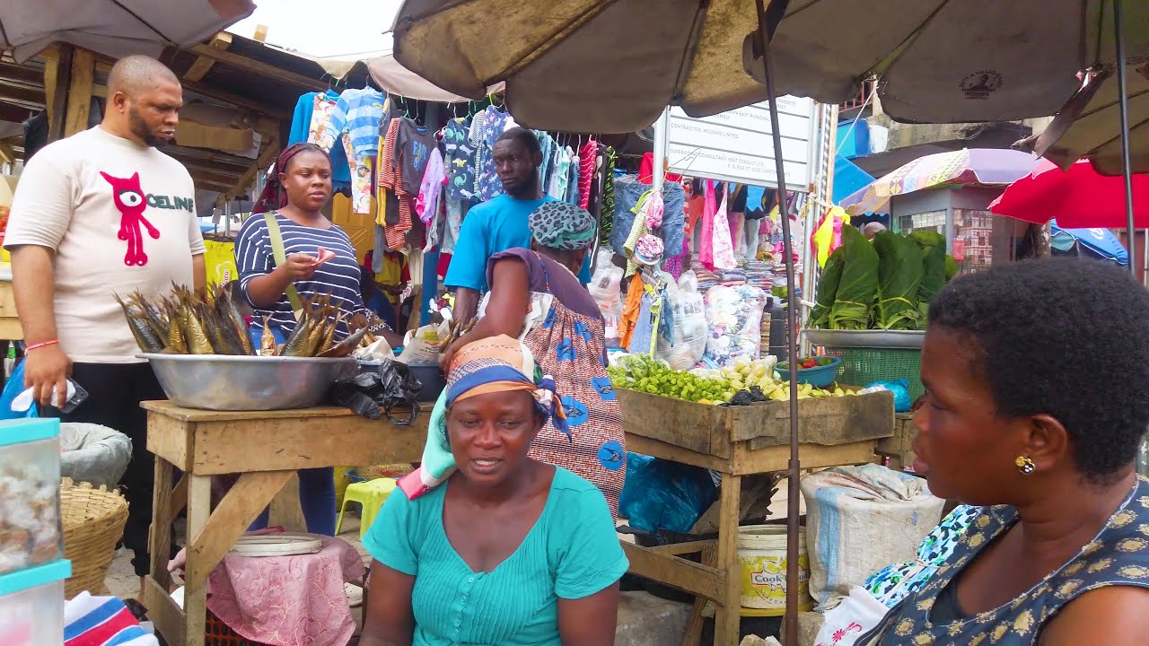 KASOA AFRICA INDOOR AND OPEN STREET MARKET GHANA