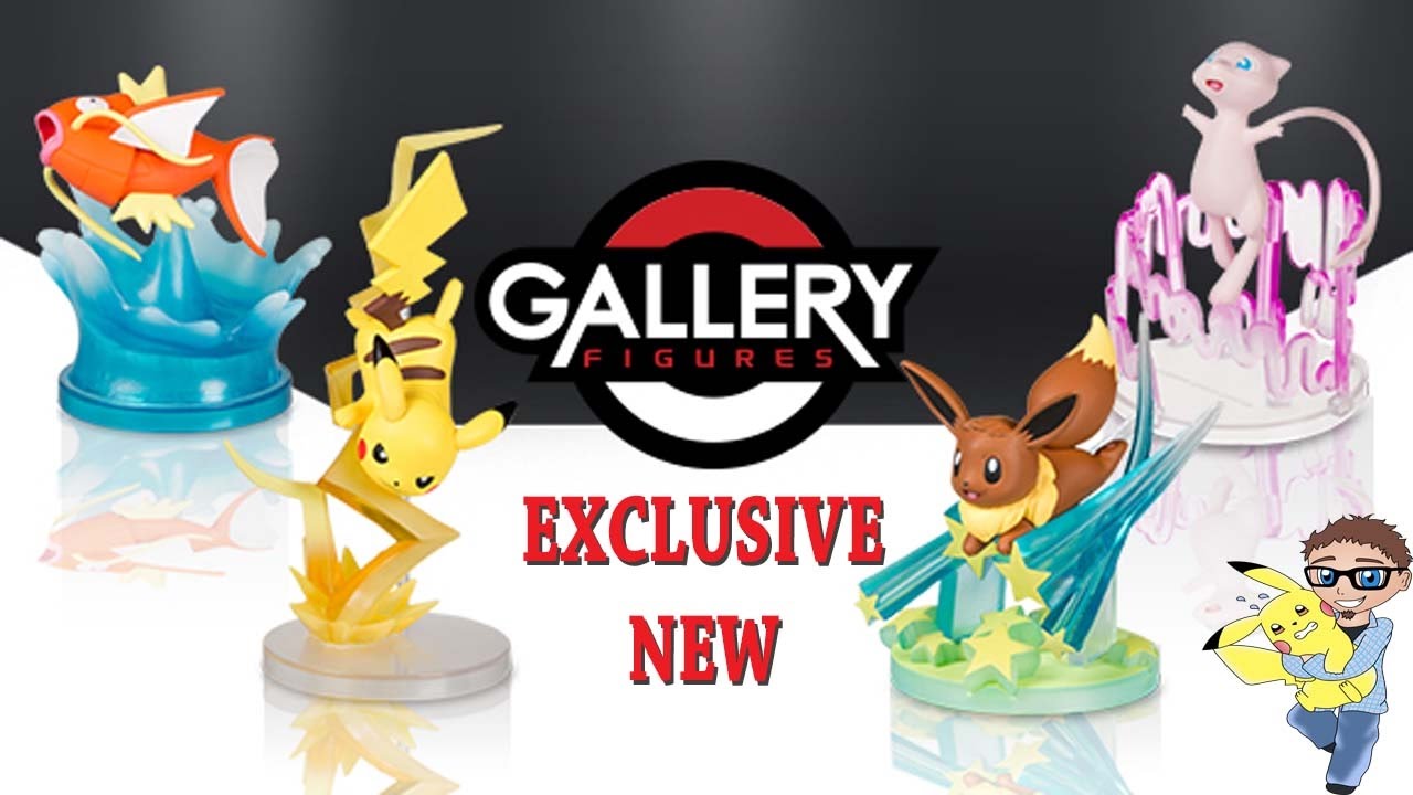 NEW Pokemon Center Exclusive Gallery Figures