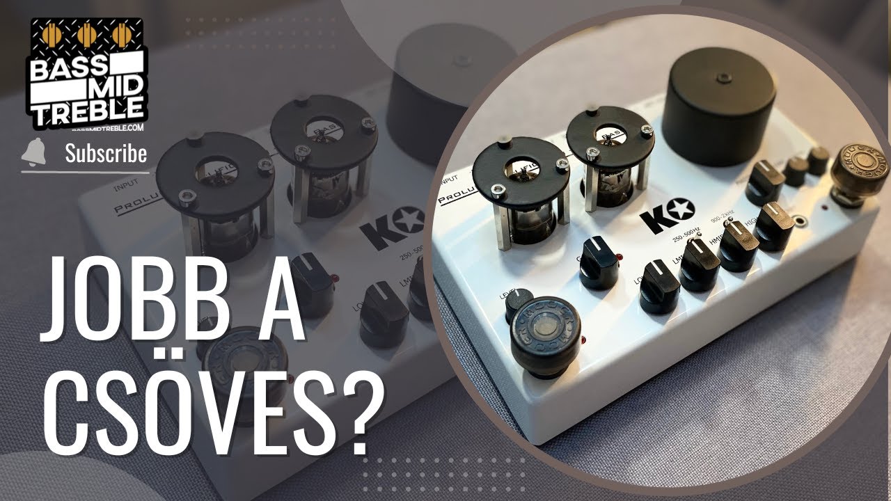 🎸A csöves jobb? - Prolude Amplification Bass Tube DI - teszt és vélemény