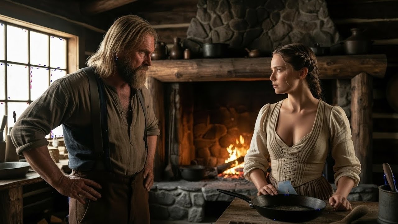 Virgin Girl Whispered “I Can Cook”… The Mountain Man Pulled Her Close And Said, “Stay. I Need You...