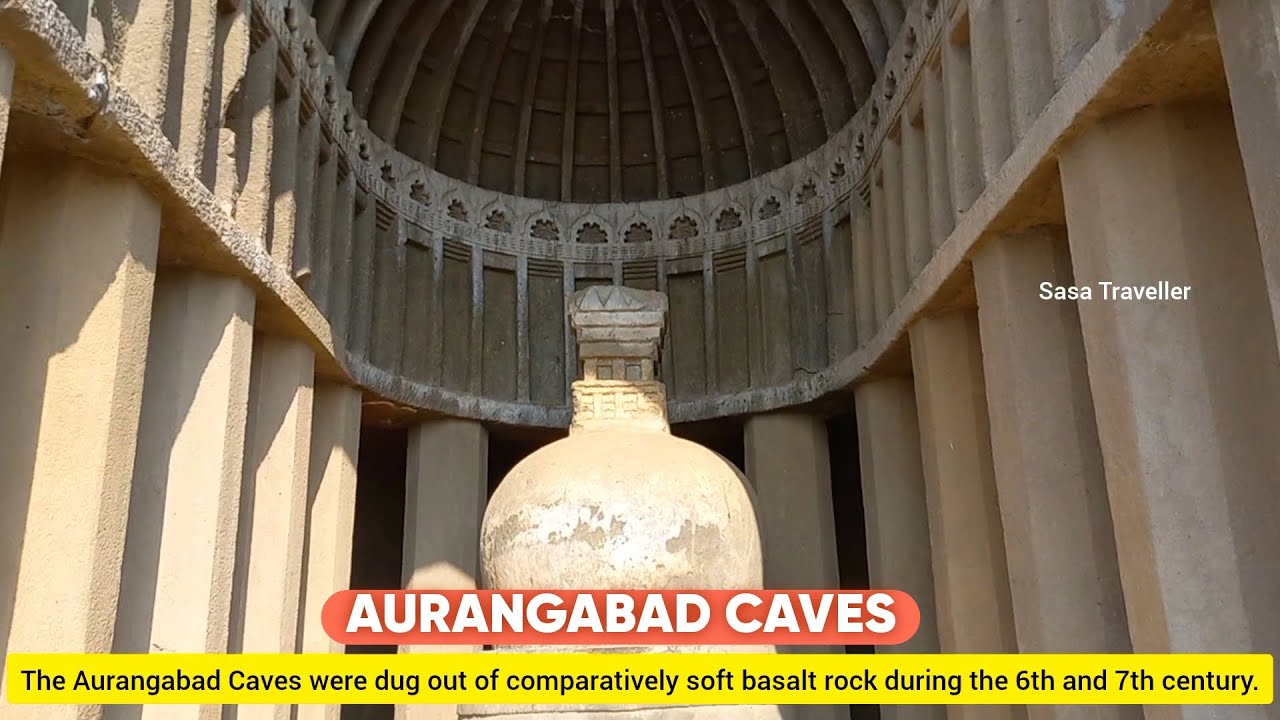 AURANGABAD CAVES | BUDDHA LENI | 6TH AND 7TH CENTURY CAVES | TRAVEL VLOG | AURANGABAD |SASATRAVELLER