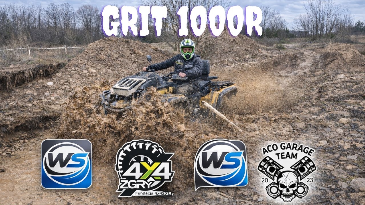 PRAWDZIWY TEST GRIT 1000R👊@pancekatv @Rvba4x4 @WildGoats 