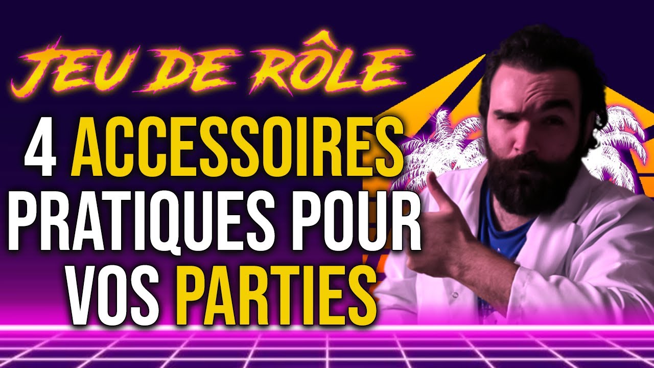 4 ACCESSOIRES pratiques pour vos Jeux de Rôle