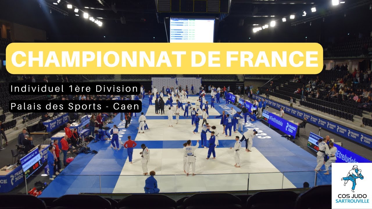CO Sartrouville Judo au Championnat de France Individuel 1ère Division 2023