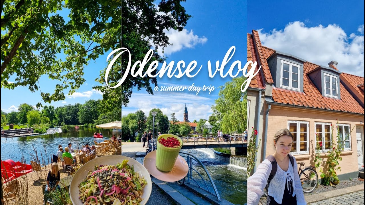 summer day trip to Odense | a day in paradise ✨💕