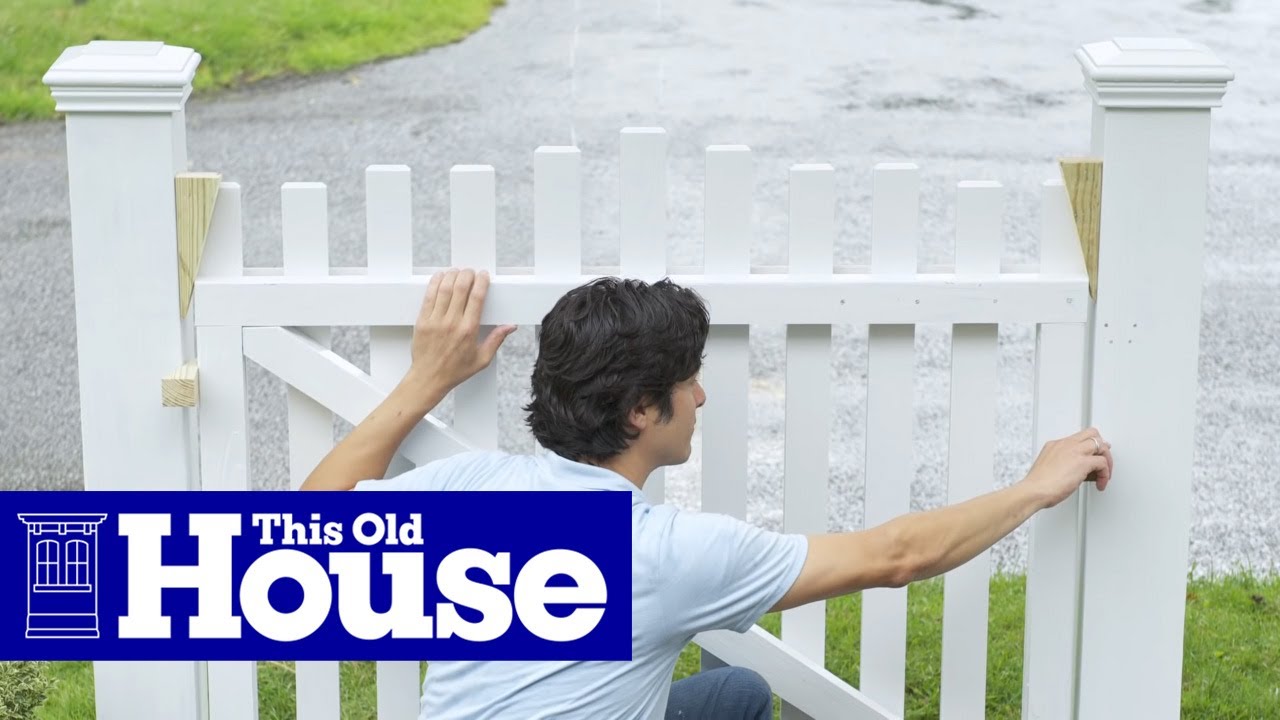 How to Build a Garden Gate | This Old House