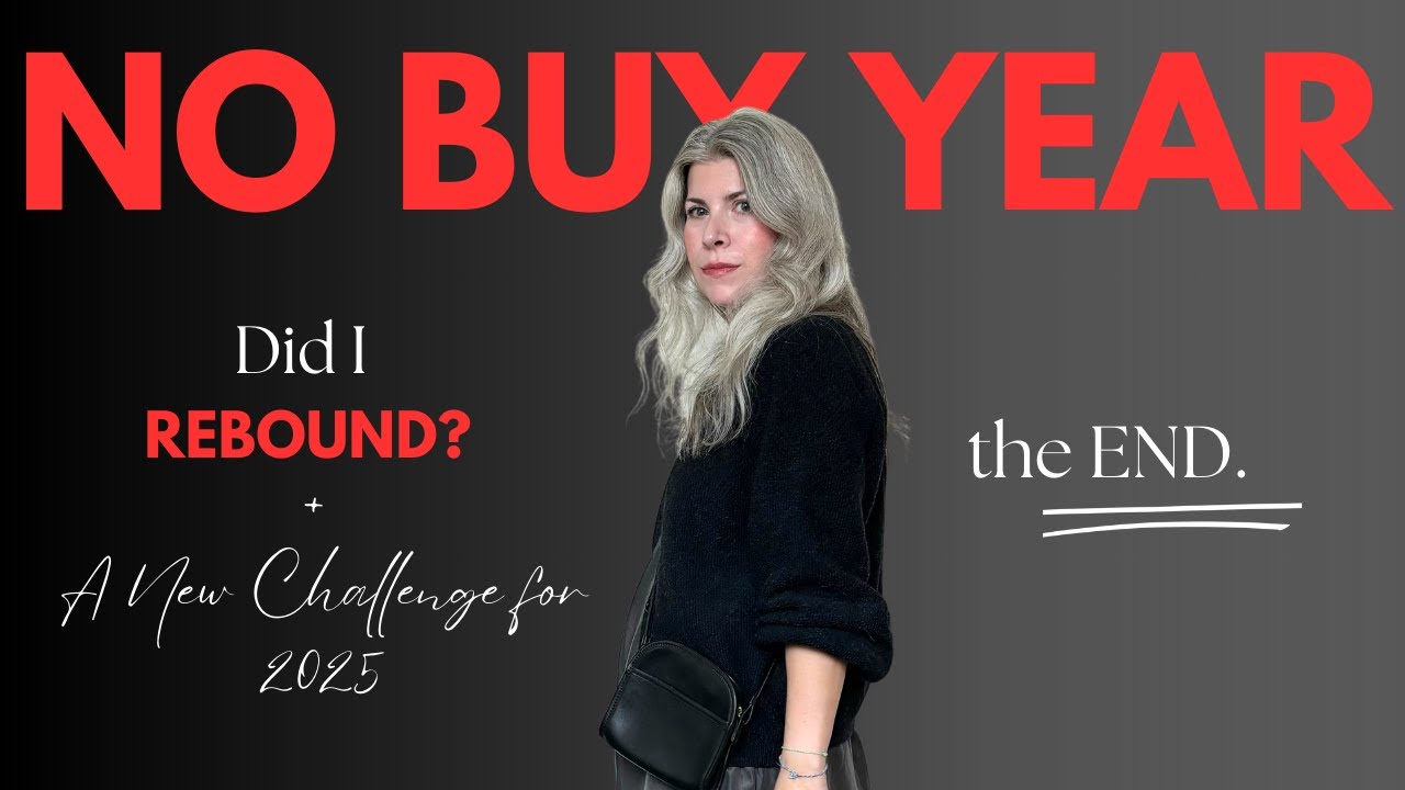 The END of my NO BUY YEAR + A New Challenge
