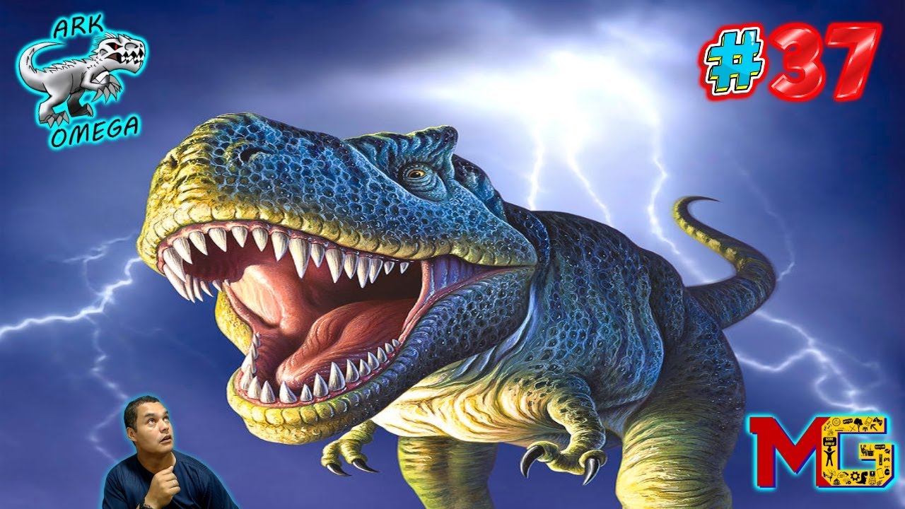 Ark Omega #37 Ajudando o Dark a Domar Um Beta Lightning T-Rex @Darkdellus
