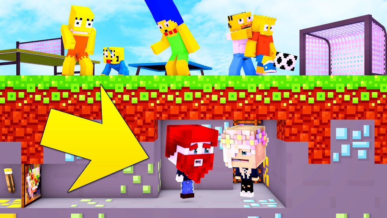 VERSTECKT ALS SIMPSONS | HIDE AND SEEK OP BATTLE