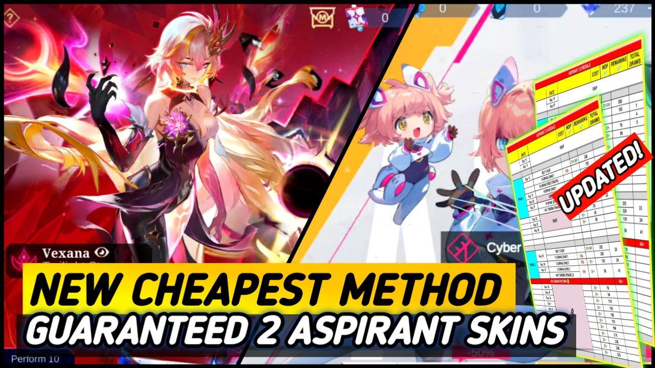 GET 2 ASPIRANT SKIN ‼️ ASPIRANT 2.0 & NEW ASPIRANT 5.0 (GUARANTEED)!! - MLBB