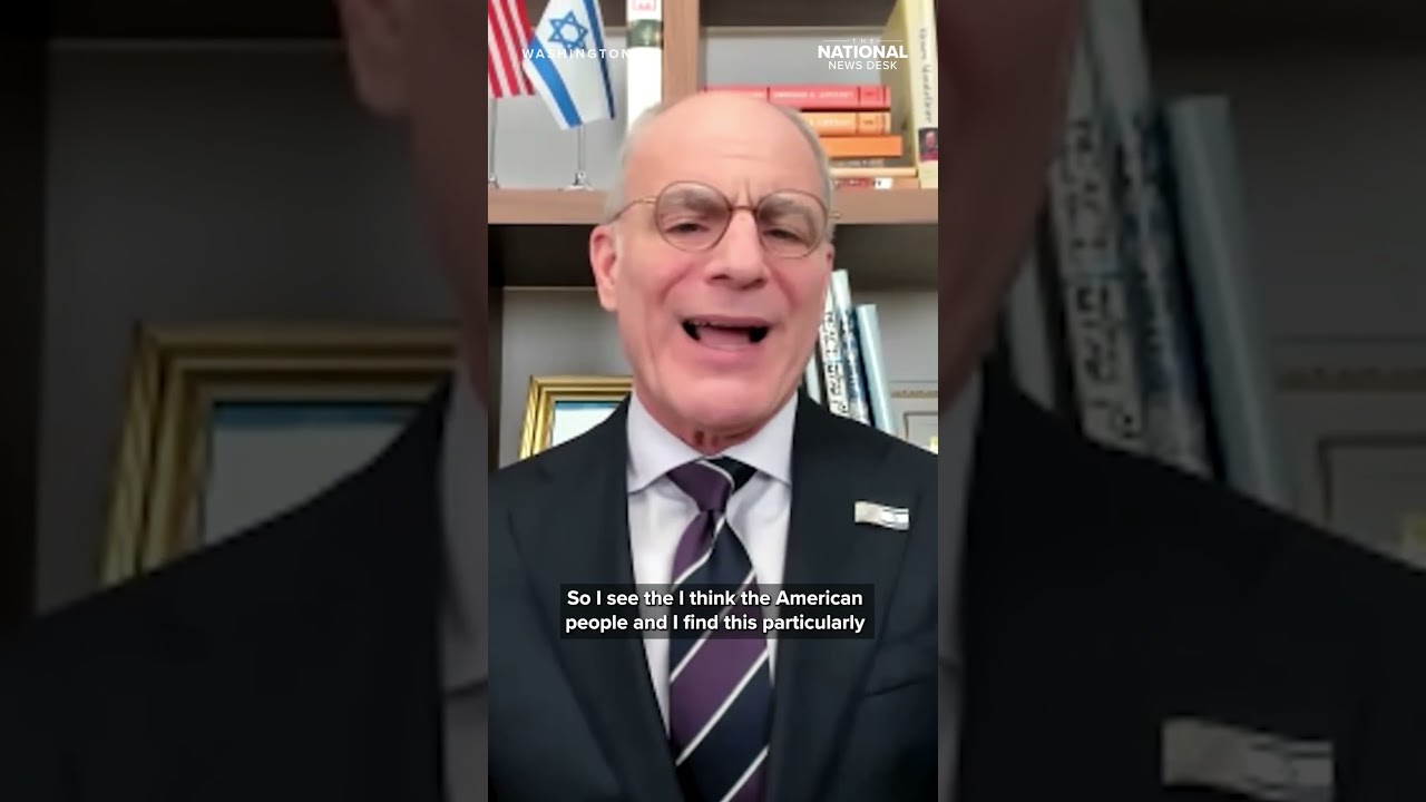 Israel's AMBASSADOR TO U.S. calls Iran strikes 'regime collapse, not regime change'