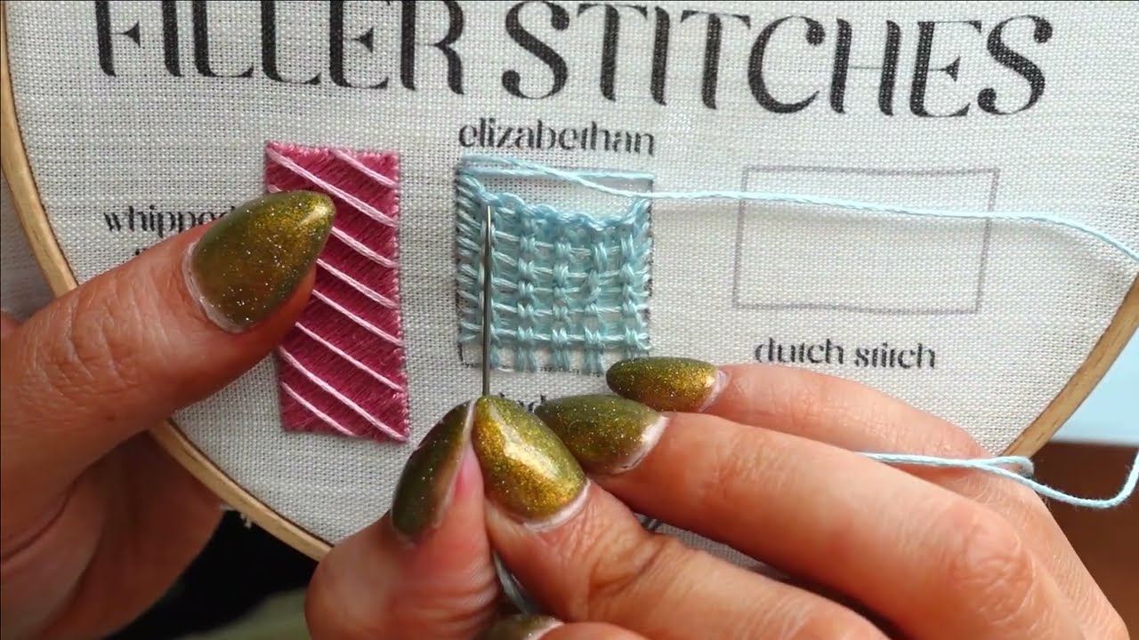 Elizabethan Larks Head Ladder Step-By-Step Embroidery Tutorial