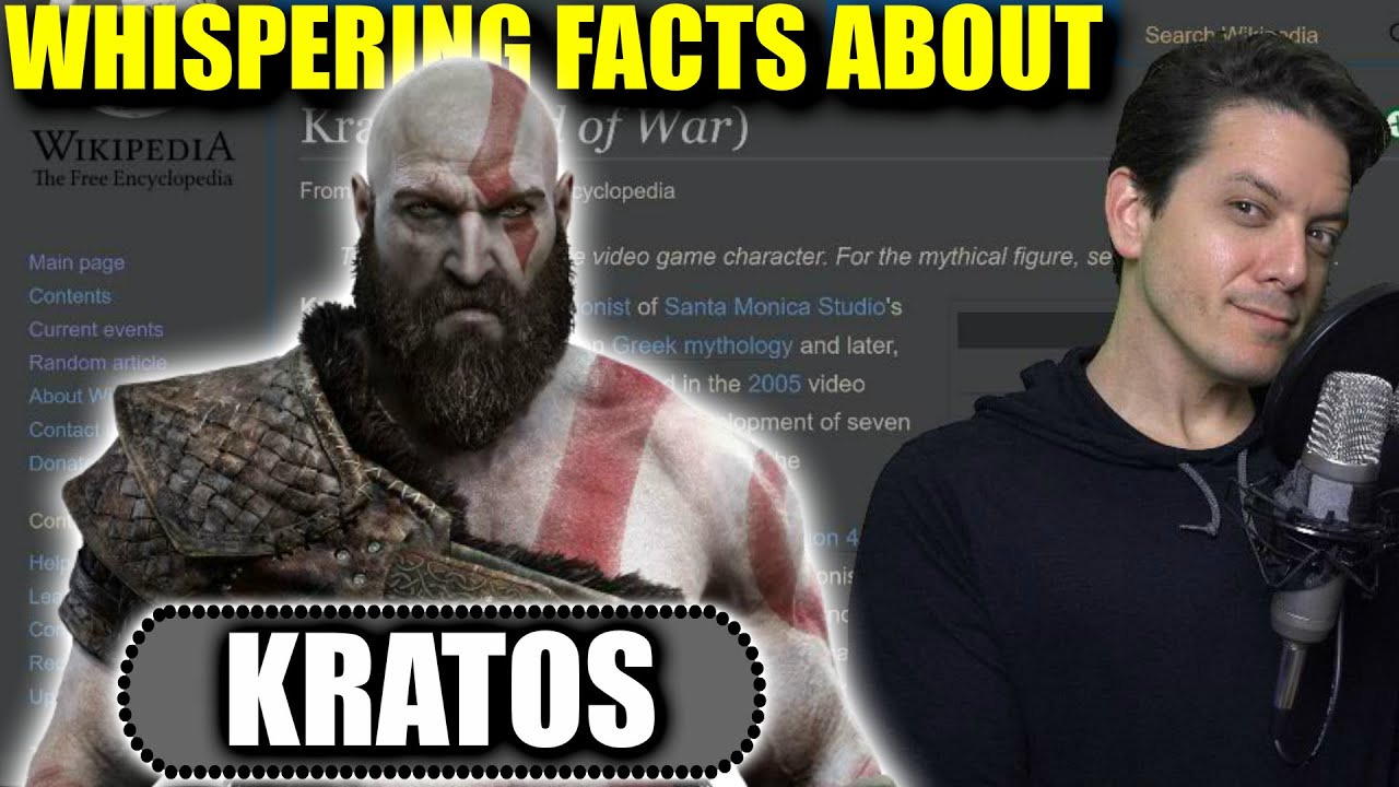 Whispering Facts about Kratos from Wikipedia for almost 1 HOUR | Viewer Request (ASMR) No Ads
