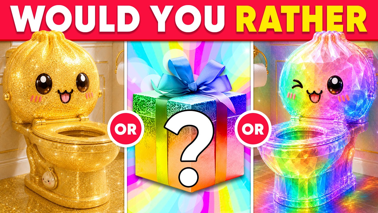 Would You Rather...? LUXURY Mystery Gift Edition 💎💰🎁 Quiz Kingdom
