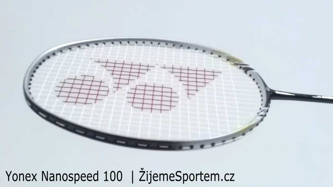 Badmintonov&aacute; raketa Yonex Nanospeed 100 | ŽijemeSportem.cz