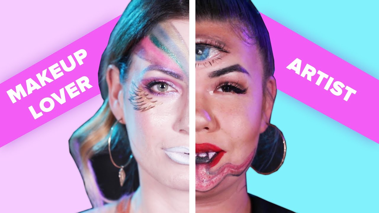 Beauty Lover Vs. Artist &bull; Mythological Creature Makeup Challenge
