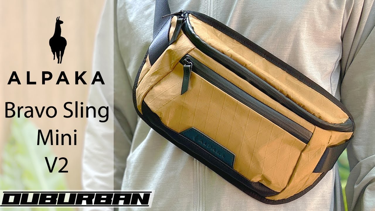 สลิงสุดเท่ น่าใช้ Alpaka Bravo Sling Mini V2 ผ้า X-Pac ด้วย!!