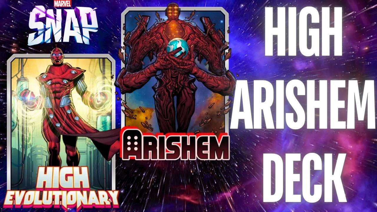 MAX ENERGY with Arishem Evolution Deck in Marvel Snap