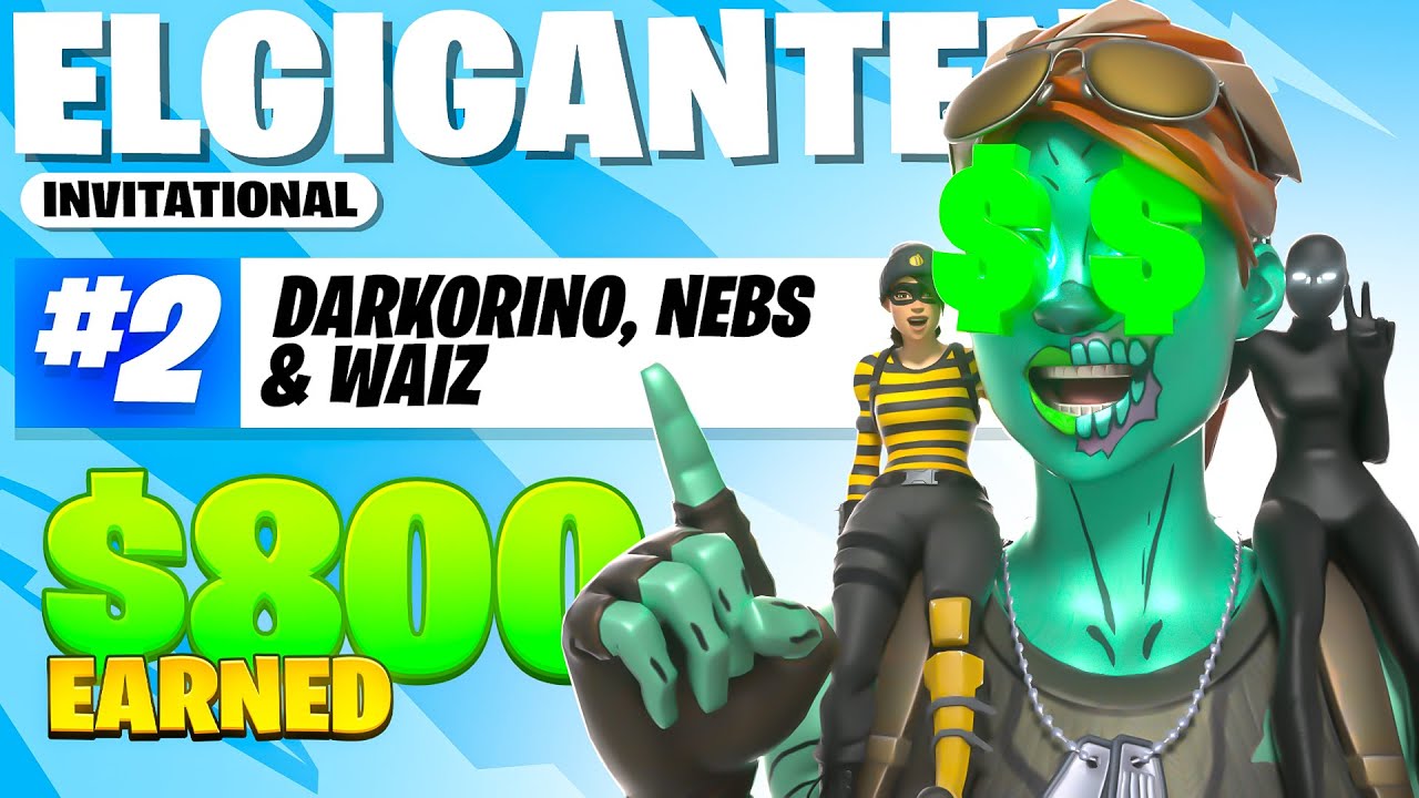 2ND PLACE in the FIRST TOURNAMENT OF SEASON 7! ($800) w/ Nebs & Waiz | AOS Darkorino
