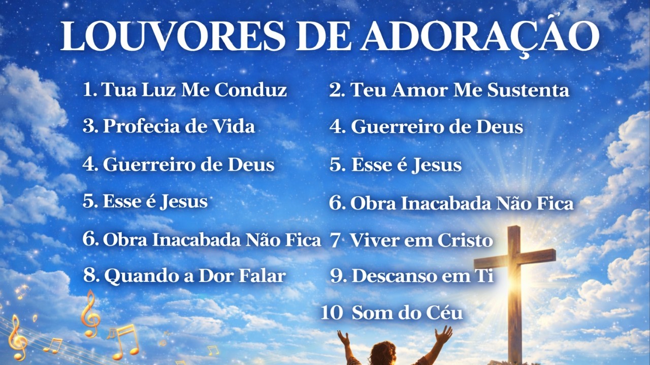 MELHORES MUSICAS GOSPEL DE 2026 - LOUVOR E ADORAÇÃO