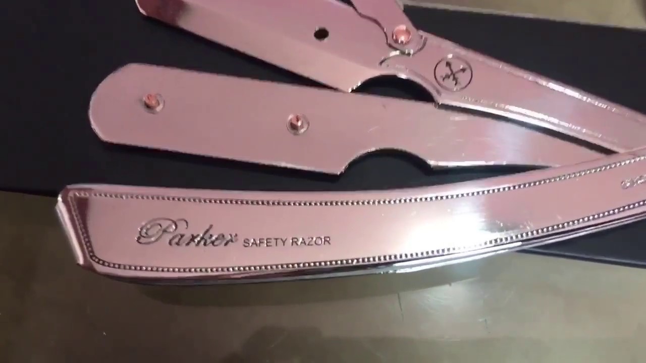 Unboxing Razor parker SRX Straight  - Desempaquetado de navaja parker