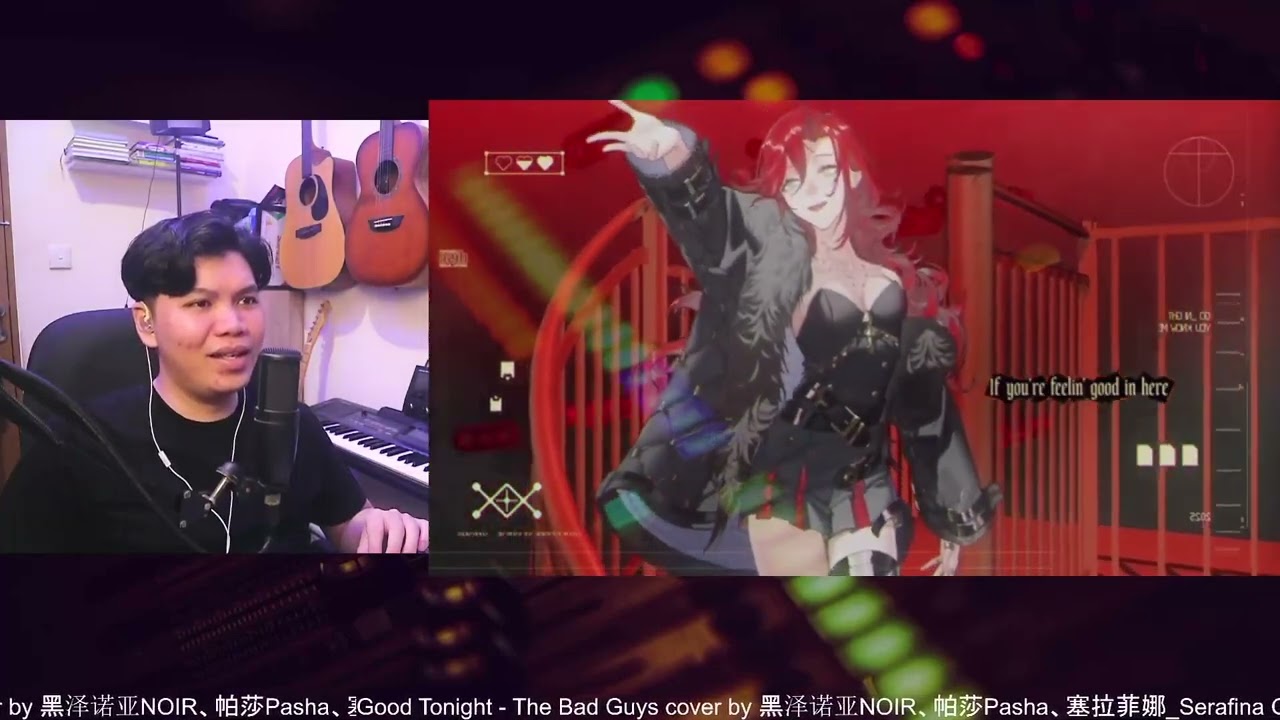 Good Tonight - The Bad Guys cover by 黑泽诺亚NOIR、帕莎Pasha、塞拉菲娜_Serafina | SARJANA MUSIK REACTION