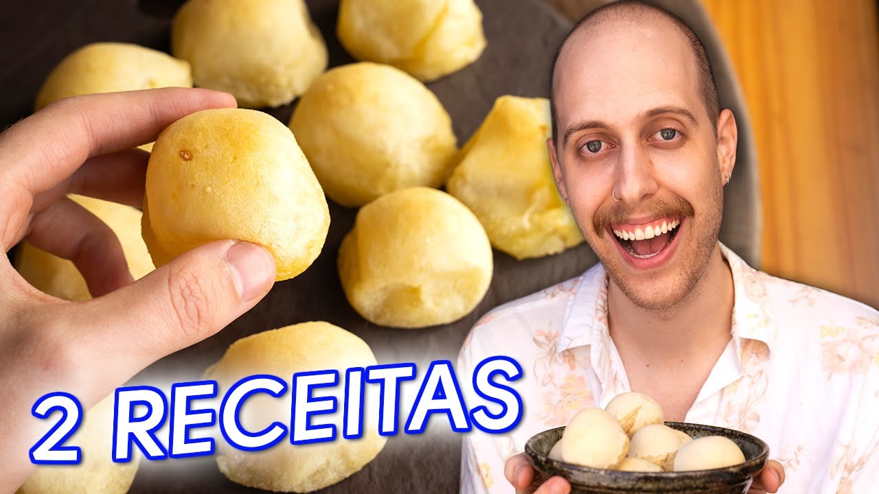 (2 Receitas) O MELHOR PÃO DE QUEIJO VEGANO [BARATO vs CARO]