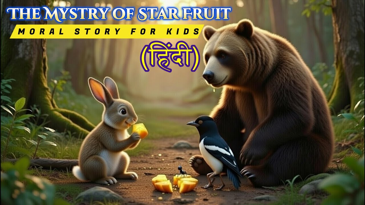 The Impossible Star-Fruit Mission✨| Teamwork | Moral Story for Kids | Bedtime Stories | Animal Tales