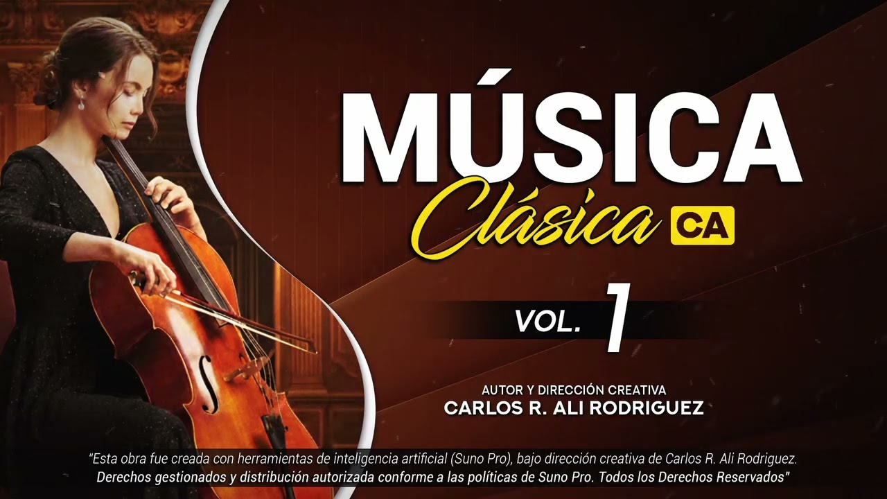 Música Orquestal Clásica para el Estudio y Concentrarse – Vol. 1 | Álbum Completo | Carlos Ali