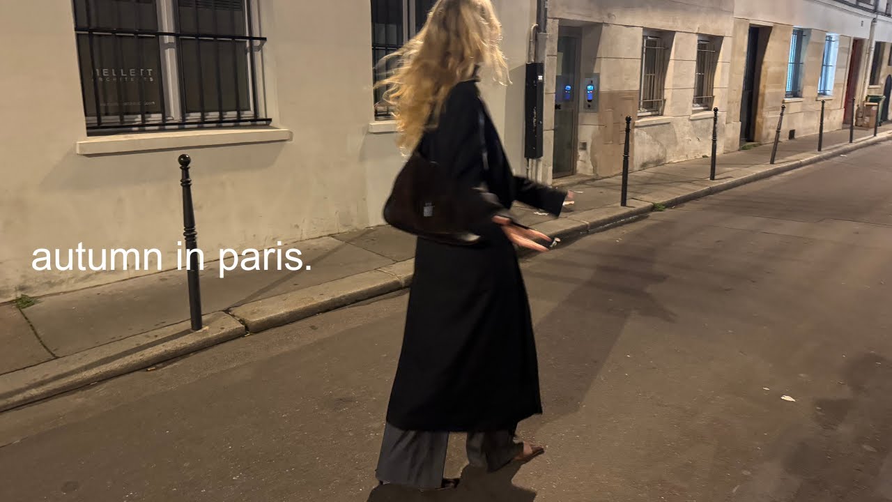 slow autumn days in paris