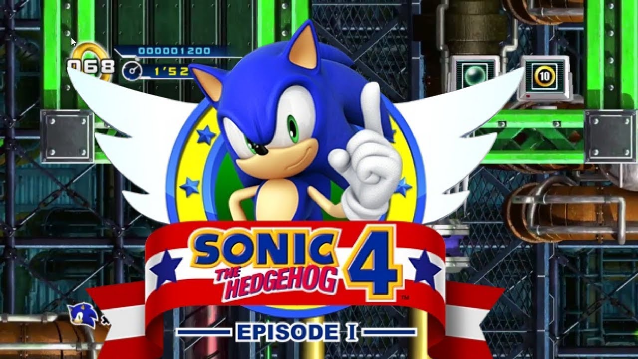 Sonic 4 Episode 1: Lost Labyrinth, Mad Gear & Egg Station Playthrough