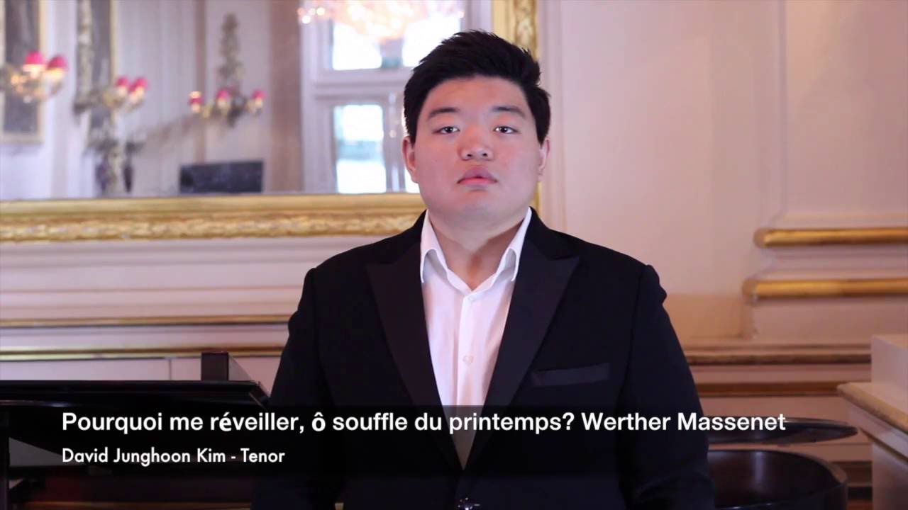 Pourquoi me réveiller - Tenor David Junghoon Kim(테너 김정훈)