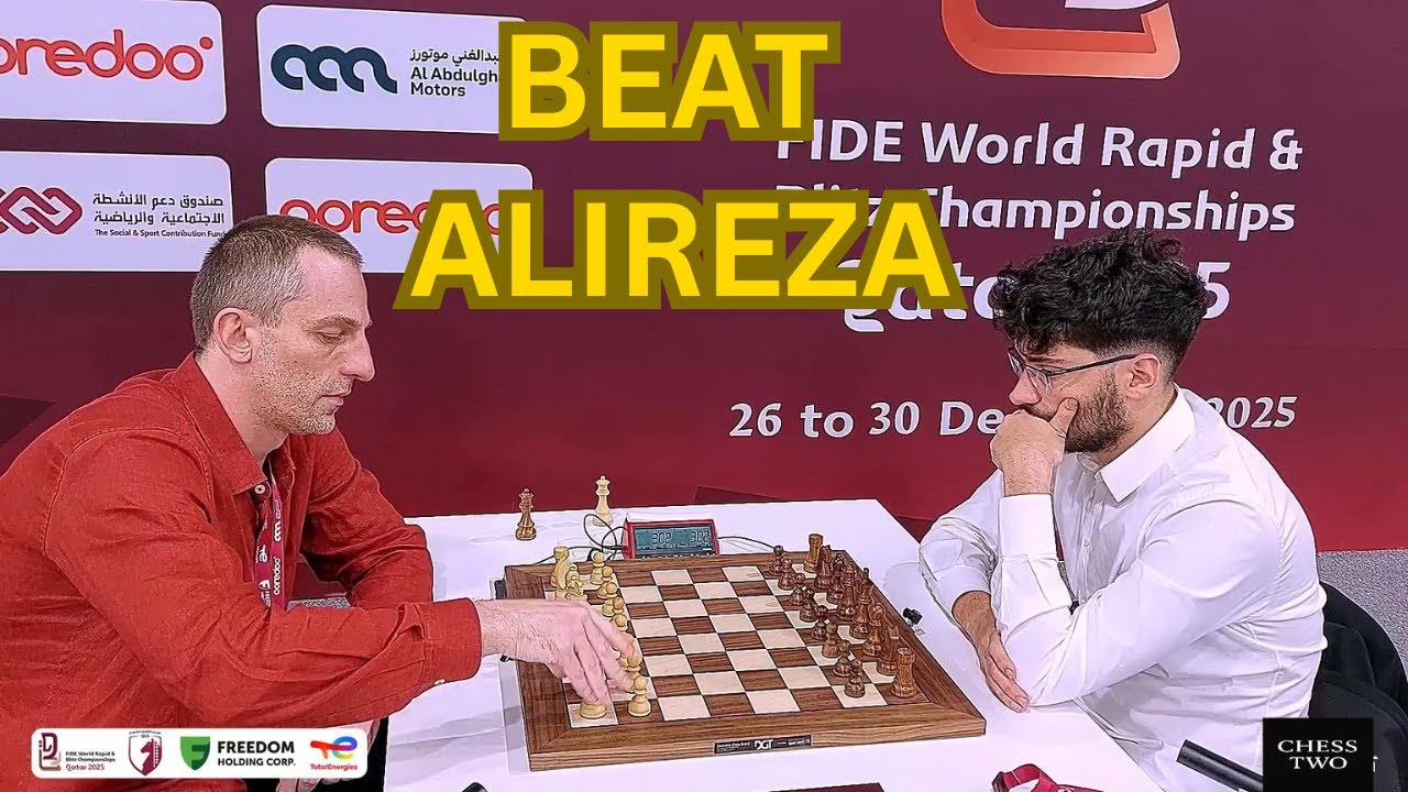 Alexander Grischuk Defeats Alireza Firouzja | World Blitz 2025