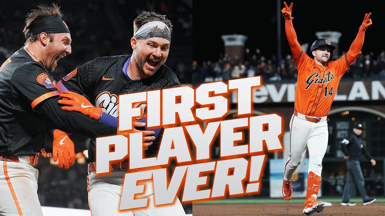 This has NEVER happened before! 😱 Patrick Bailey makes MLB history with two crazy walk-offs!