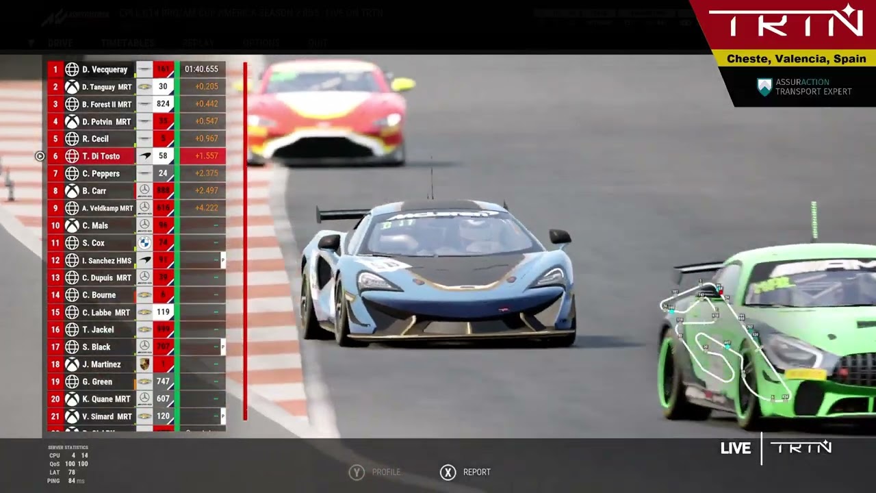 CPL GT4 PRO/AM CUP AMERICA SERIES S2 R5 - Valencia