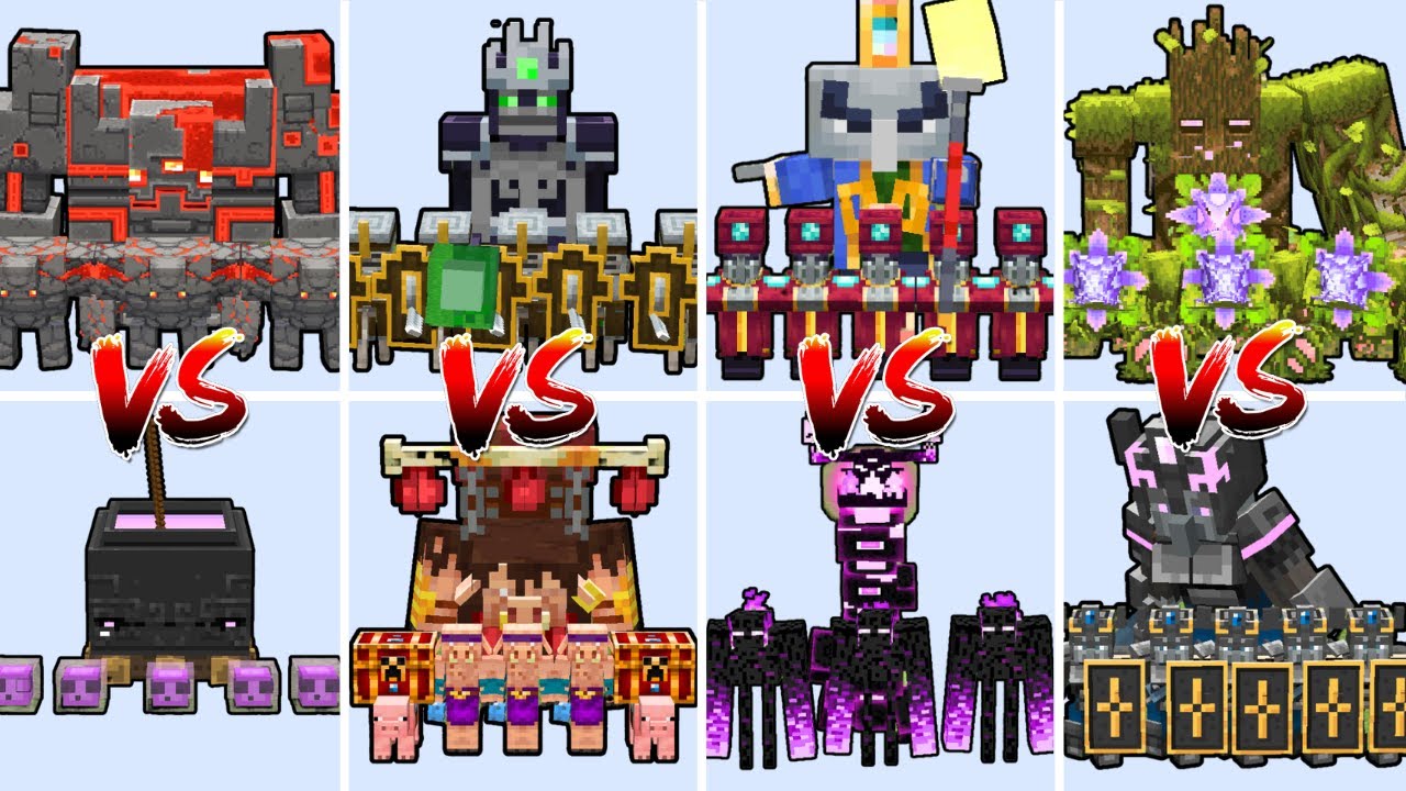 MINECRAFT DUNGEONS ARMY TOURNAMENT | Minecraft Mob Battle