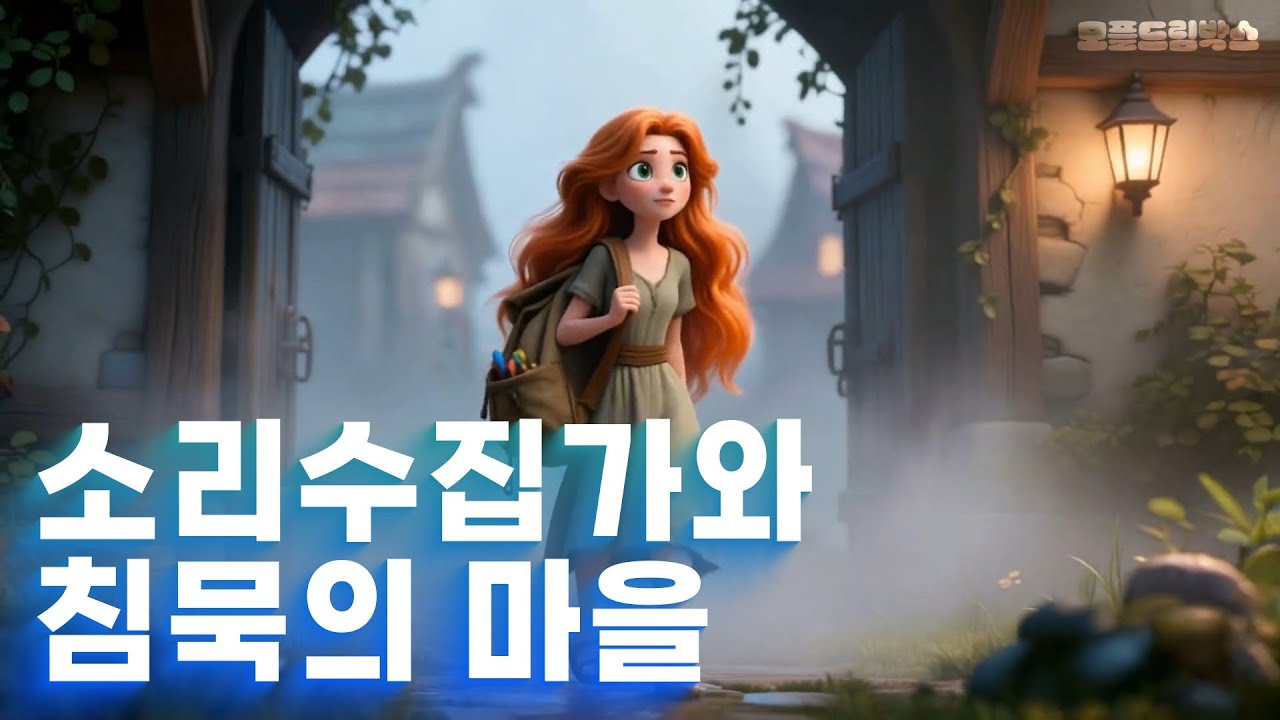 소리 수집가와 침묵의 마을 I 소리를 잃어버린 마을! 어떻게 해야 소리를 되찾을 수 있을까요? #동화 #키즈애니메이션 #어린이동화